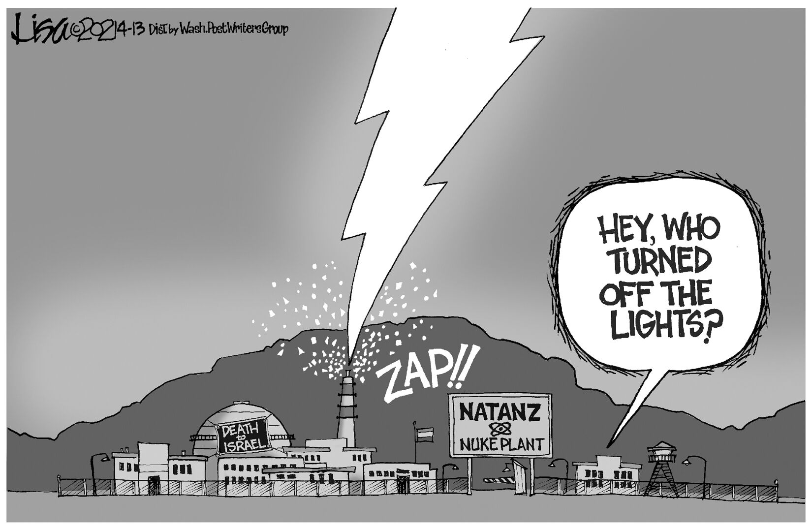 Lisa Benson cartoon